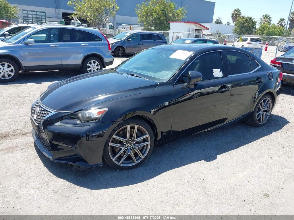 JTHBE1D20E5005137 2014 LEXUS IS 350 photo no. 2