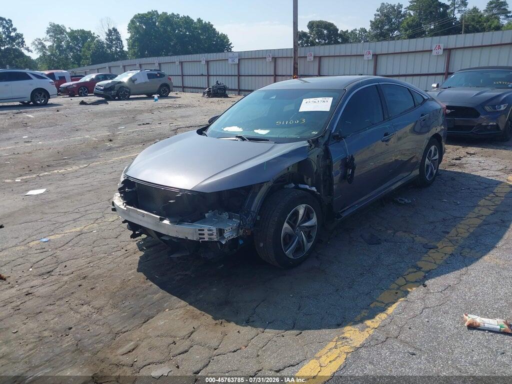 2HGFC2F61MH511003 2021 HONDA CIVIC photo no. 2