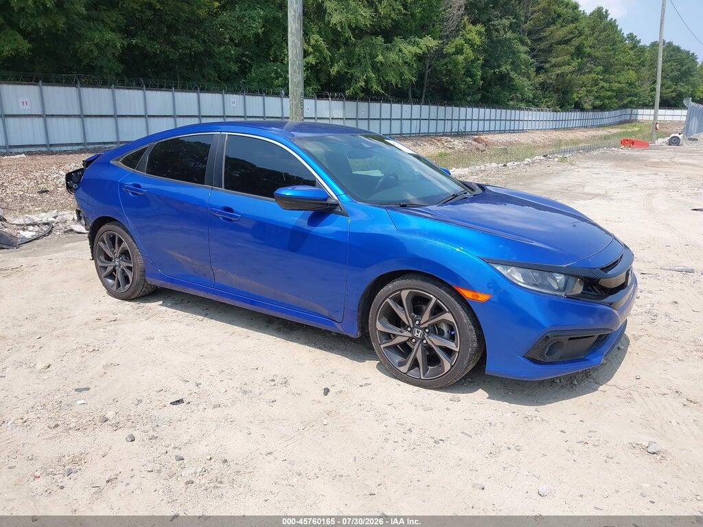 2HGFC2F86MH511807 2021 HONDA CIVIC photo no. 1