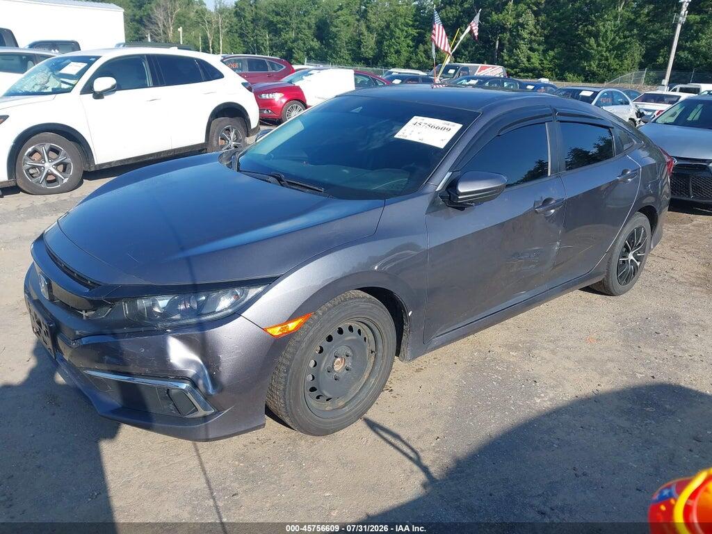 2HGFC2F67MH513595 2021 HONDA CIVIC photo no. 2