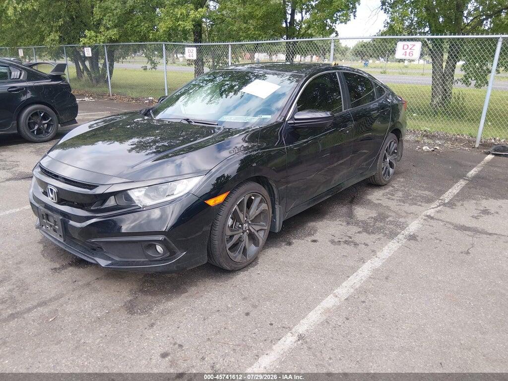 2HGFC2F80MH534032 2021 HONDA CIVIC photo no. 2