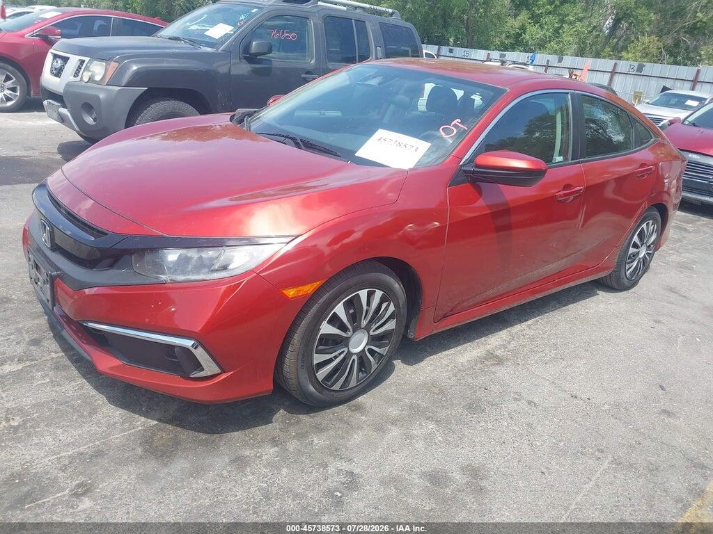 2HGFC2F63MH540714 2021 HONDA CIVIC photo no. 2