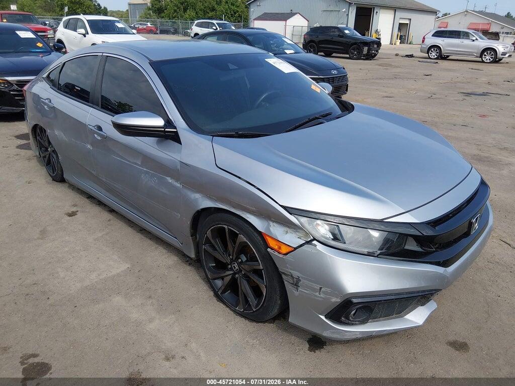 2HGFC2F80MH532572 2021 HONDA CIVIC photo no. 1