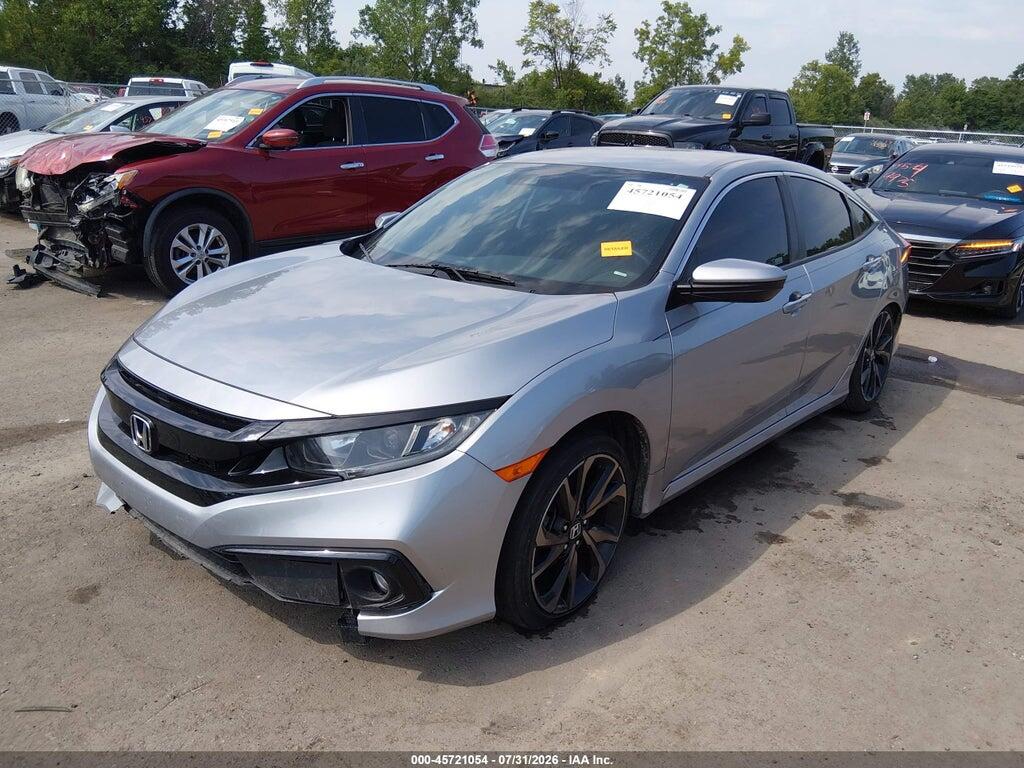 2HGFC2F80MH532572 2021 HONDA CIVIC photo no. 2