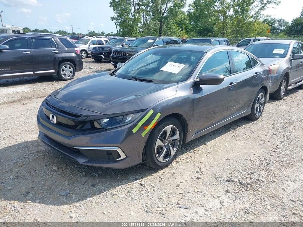 2HGFC2F63MH555648 2021 HONDA CIVIC photo no. 2