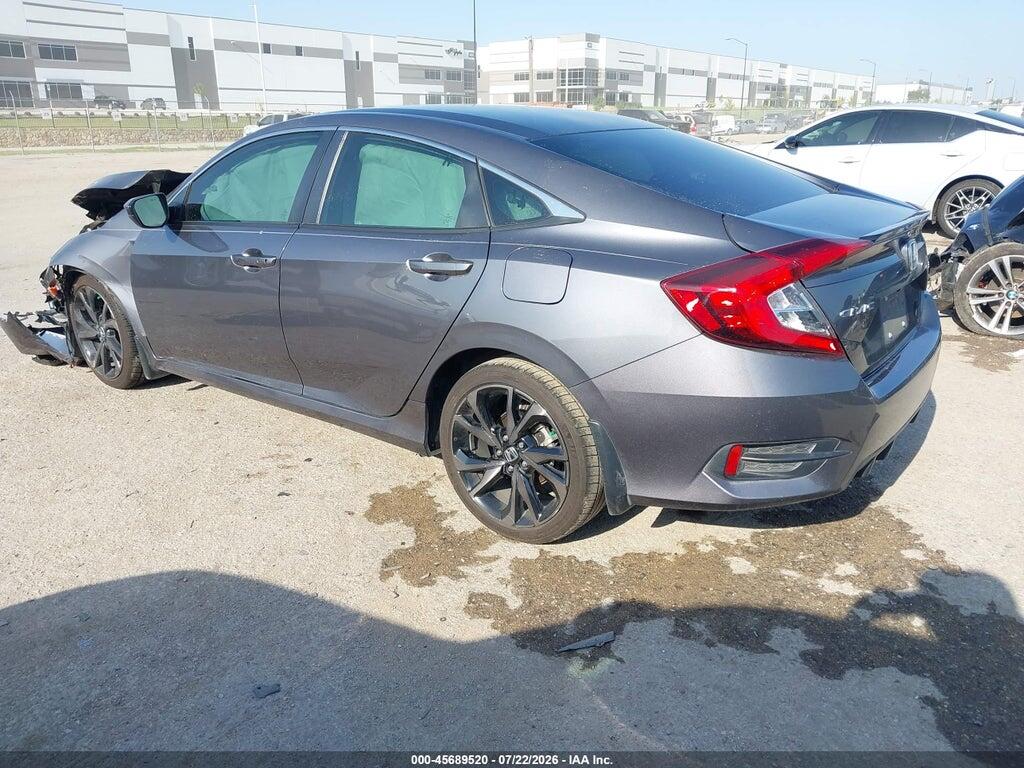 2HGFC2F86MH528459 2021 HONDA CIVIC photo no. 3