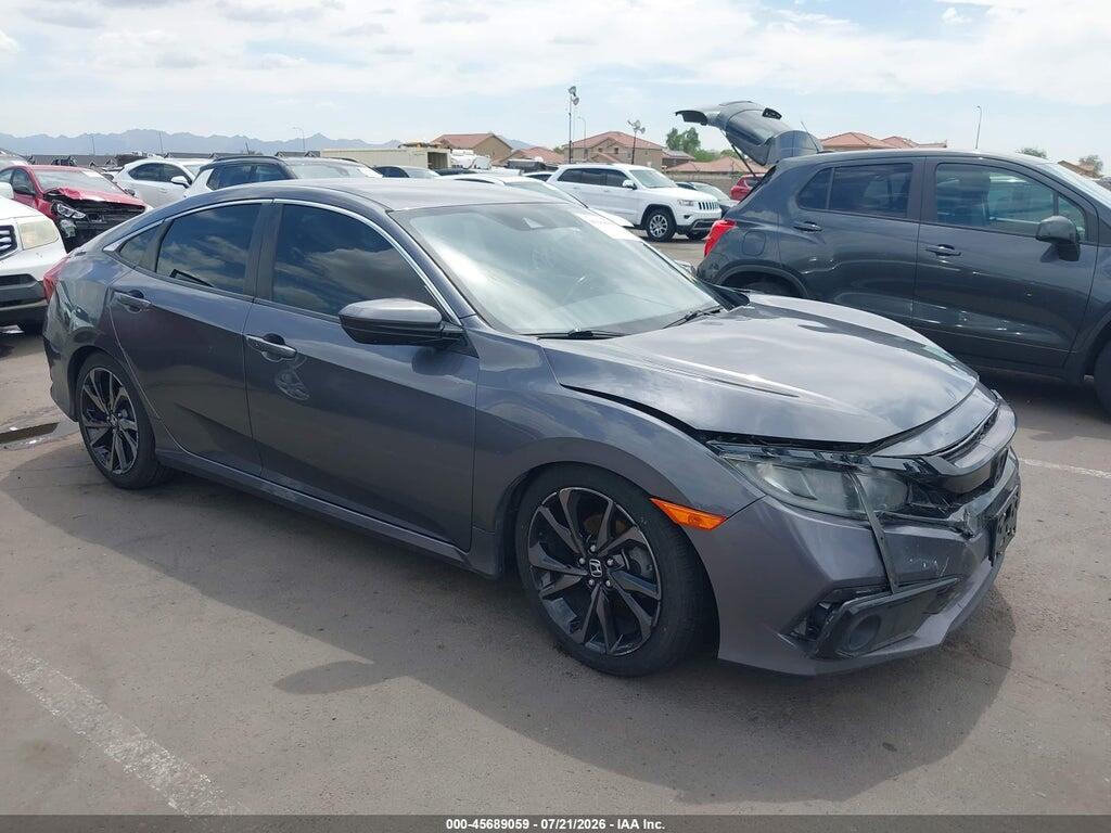 2HGFC2F85MH535046 2021 HONDA CIVIC photo no. 1