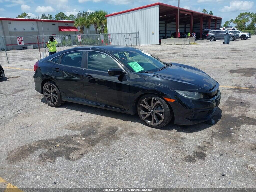 2HGFC2F8XMH516749 2021 HONDA CIVIC photo no. 1