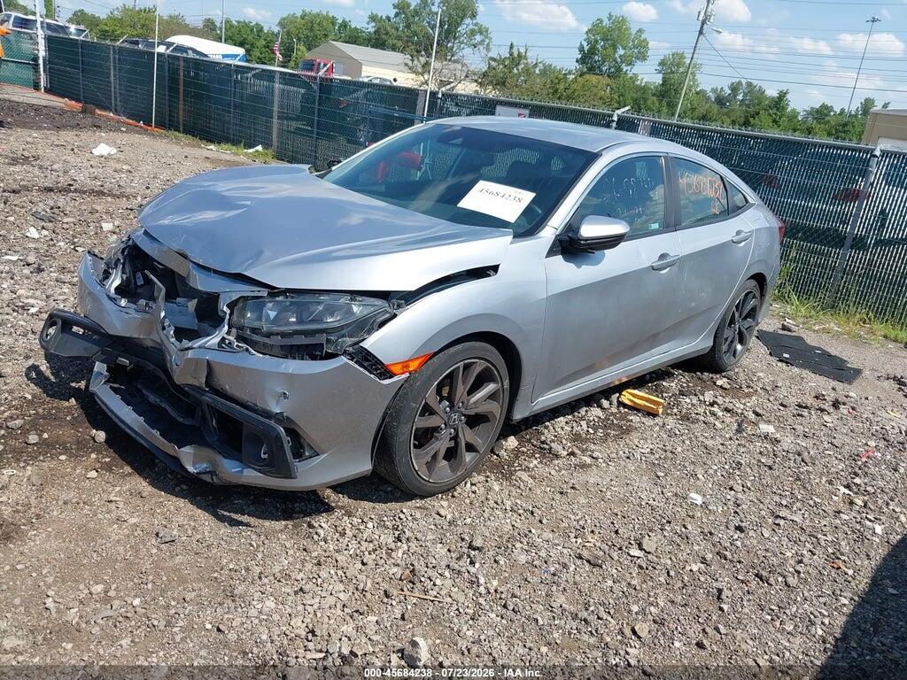 2HGFC2F85MH552123 2021 HONDA CIVIC photo no. 2