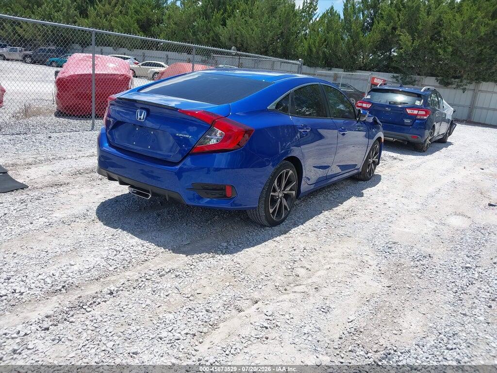 2HGFC2F80MH521300 2021 HONDA CIVIC photo no. 4