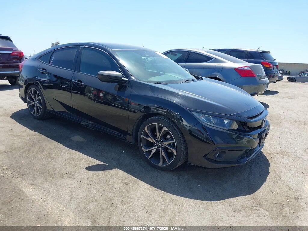 2HGFC2F83MH537619 2021 HONDA CIVIC photo no. 1