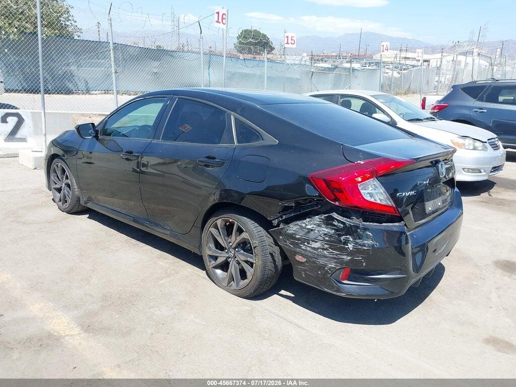 2HGFC2F83MH537619 2021 HONDA CIVIC photo no. 3