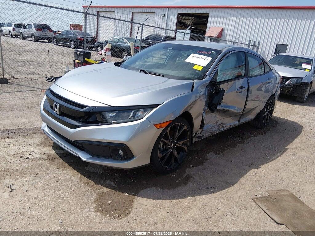 19XFC2F85ME000986 2021 HONDA CIVIC photo no. 2