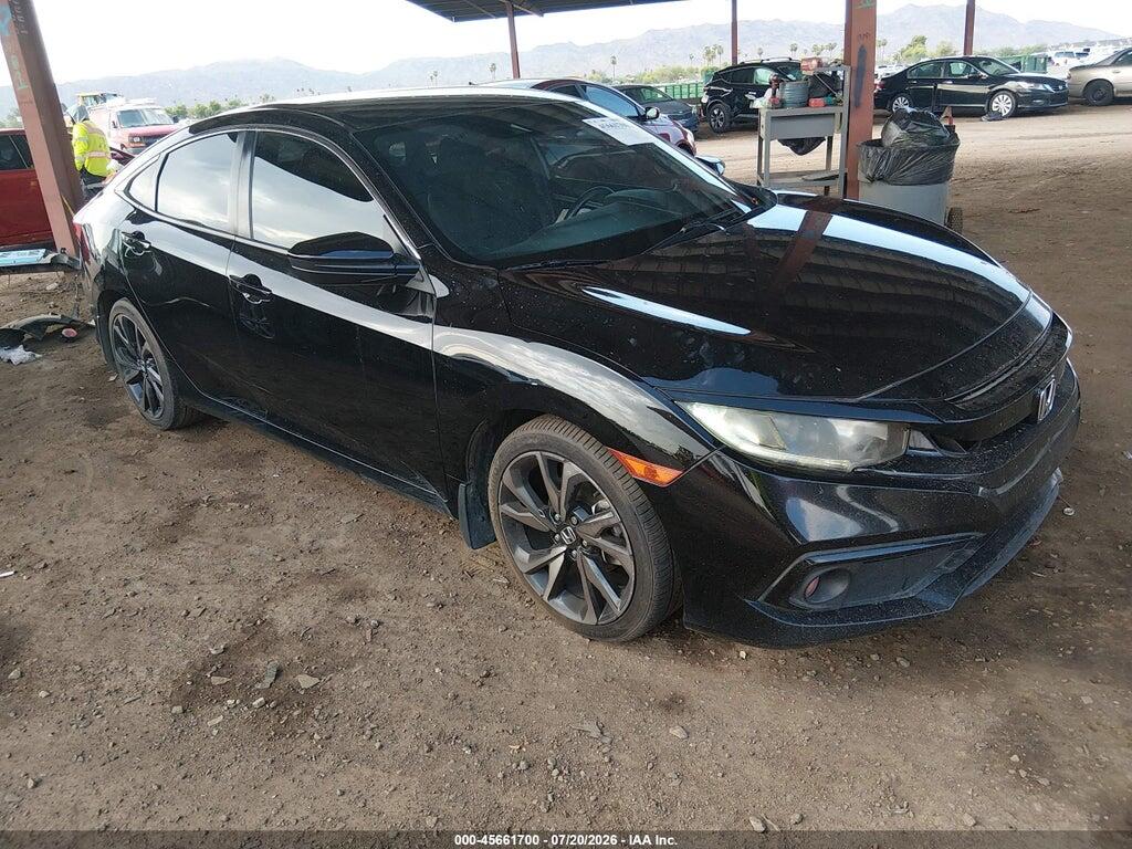 2HGFC2F86MH555869 2021 HONDA CIVIC photo no. 1