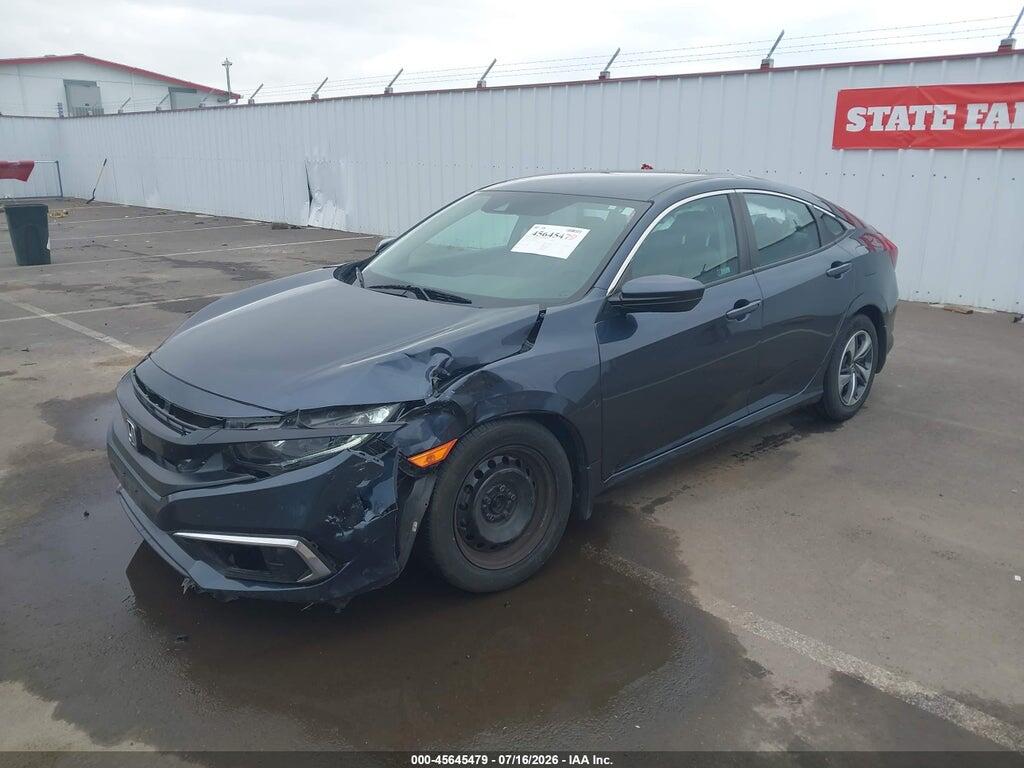 2HGFC2F69MH524033 2021 HONDA CIVIC photo no. 2
