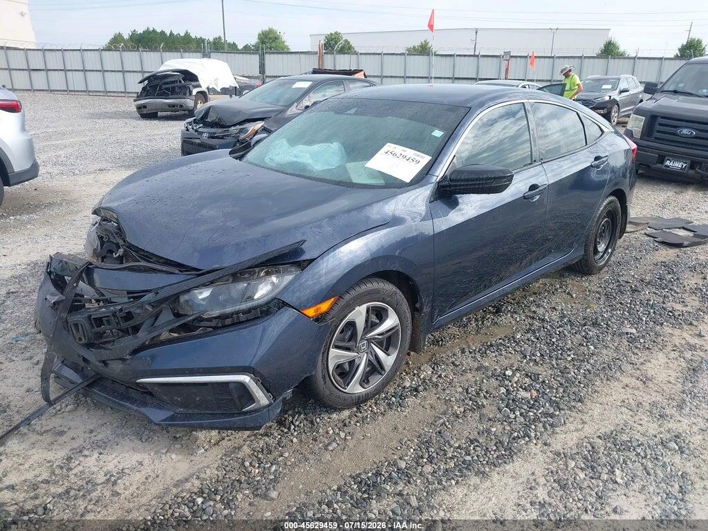 2HGFC2F60MH532084 2021 HONDA CIVIC photo no. 2