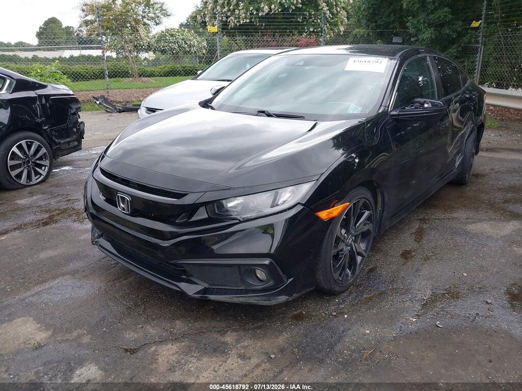 2HGFC2F82MH546621 2021 HONDA CIVIC photo no. 2
