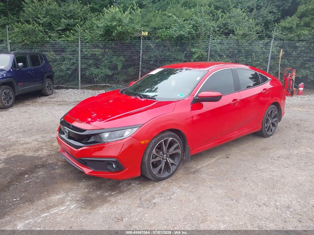 2HGFC2F87MH519012 2021 HONDA CIVIC photo no. 2