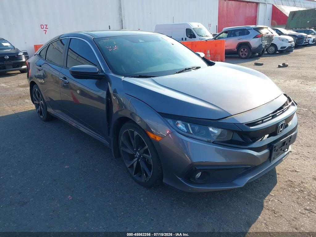 2HGFC2F82MH535179 2021 HONDA CIVIC photo no. 1