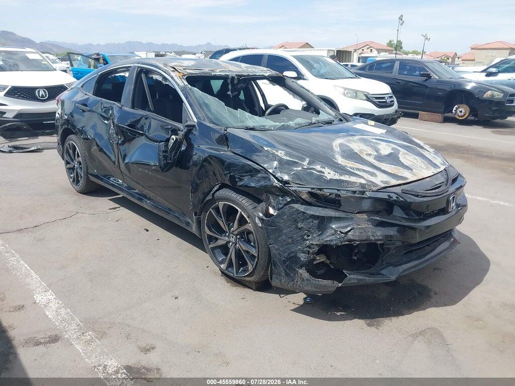 2HGFC2F82MH550457 2021 HONDA CIVIC photo no. 1