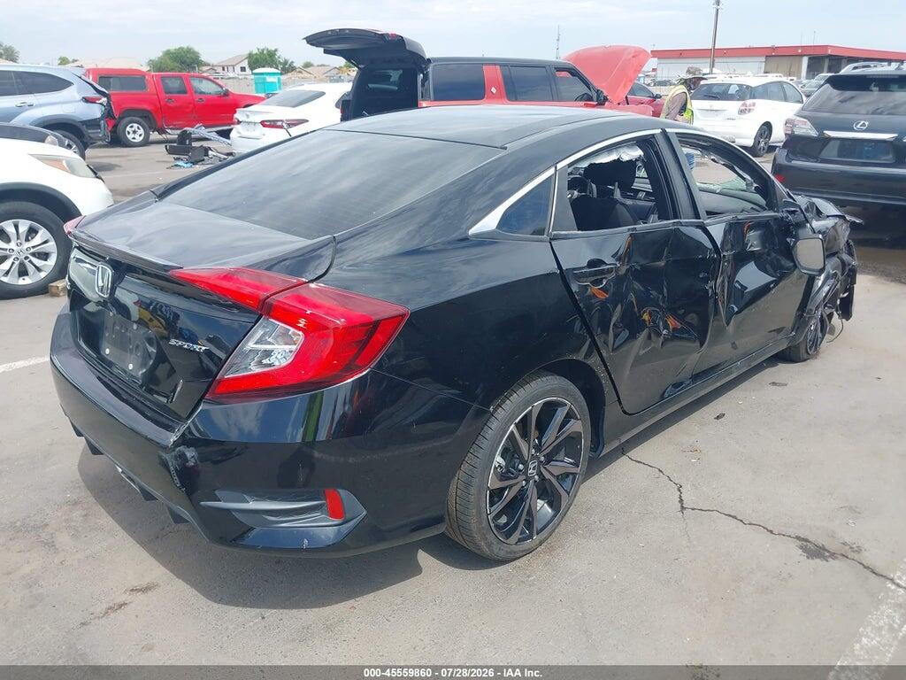 2HGFC2F82MH550457 2021 HONDA CIVIC photo no. 4