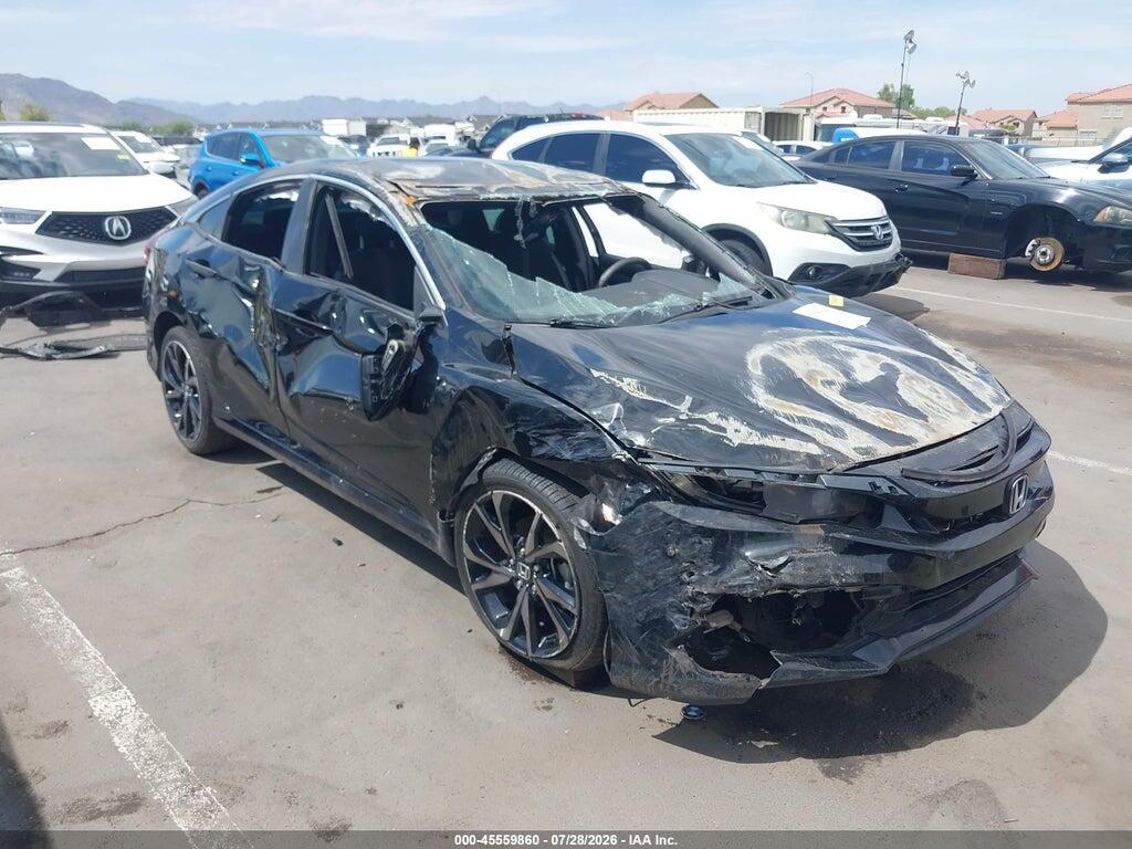 2HGFC2F82MH550457 2021 HONDA CIVIC photo no. 6