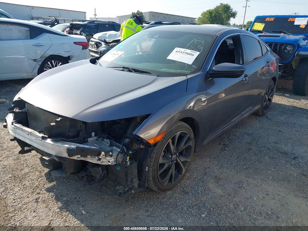 19XFC2F81ME004047 2021 HONDA CIVIC photo no. 2