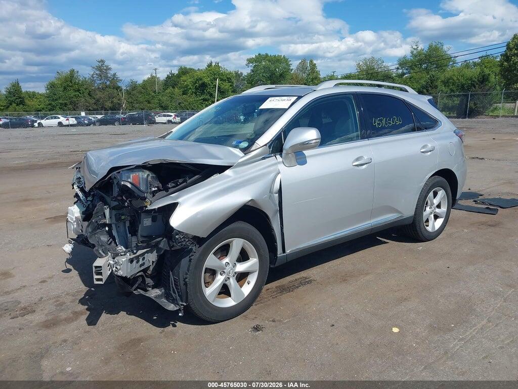 2T2BK1BAXEC248425 2014 LEXUS RX 350 photo no. 2