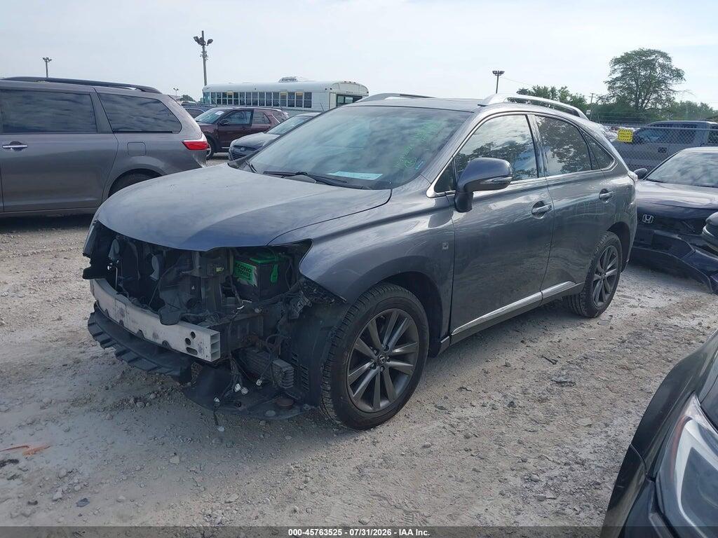 2T2BK1BA5EC245271 2014 LEXUS RX 350 photo no. 2