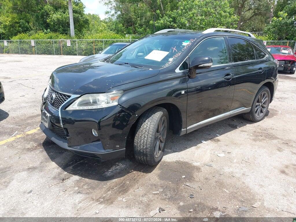 2T2BK1BA2EC249861 2014 LEXUS RX 350 photo no. 2