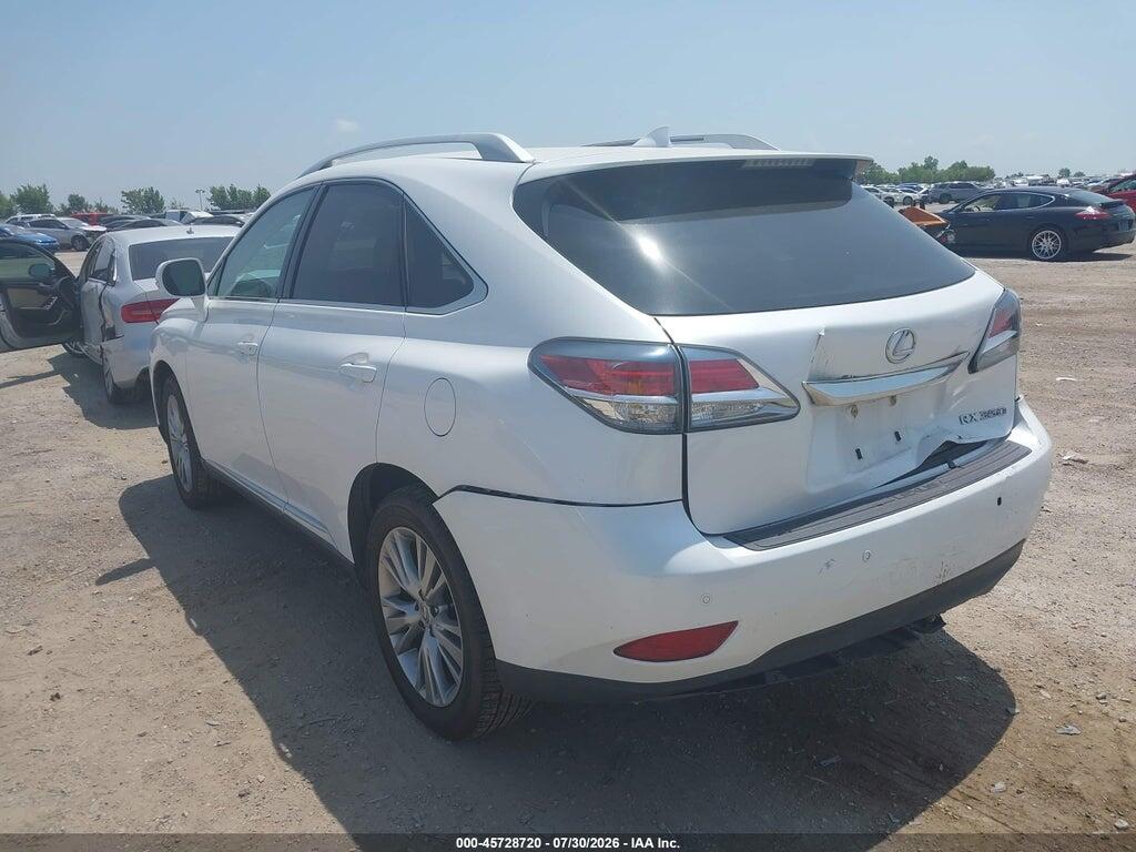 2T2BK1BA0EC241712 2014 LEXUS RX 350 photo no. 3