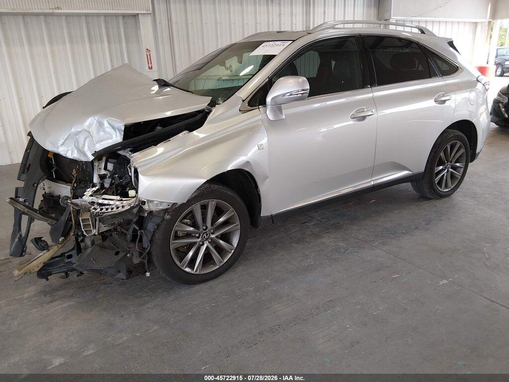 2T2BK1BA0EC242441 2014 LEXUS RX 350 photo no. 2