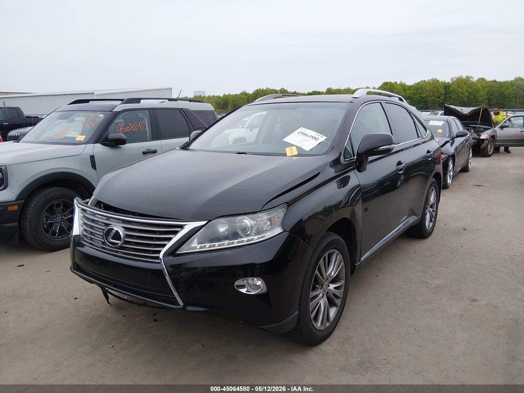2T2BK1BA6EC251063 2014 LEXUS RX 350 photo no. 2