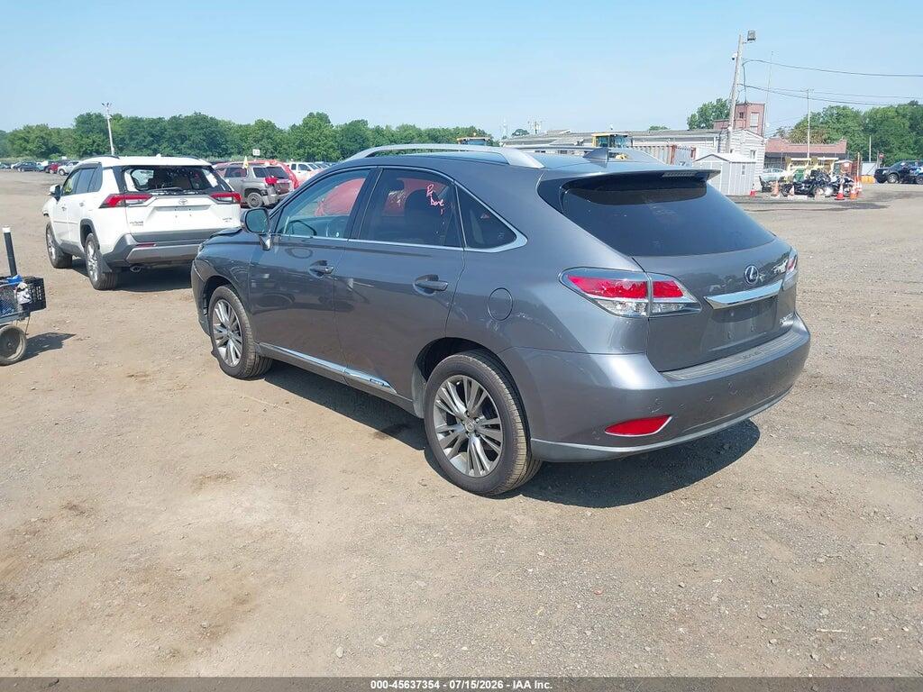 JTJBC1BA0E2069551 2014 LEXUS RX 450H photo no. 3