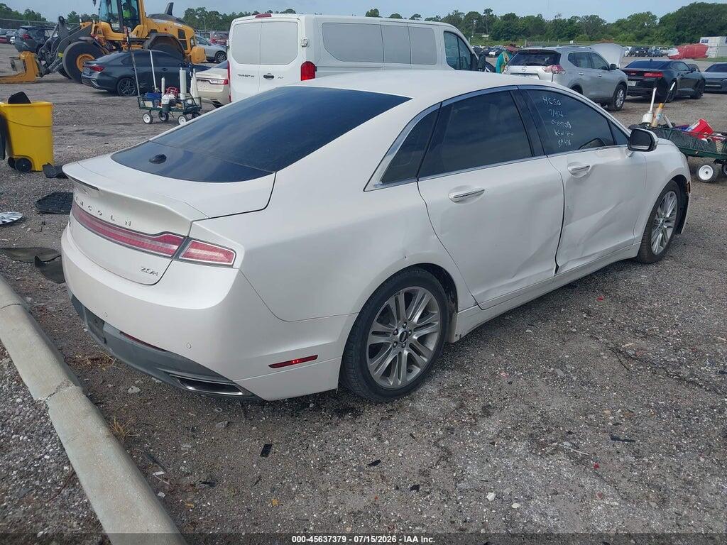 3LN6L2LU2ER819655 2014 LINCOLN MKZ HYBRID photo no. 4