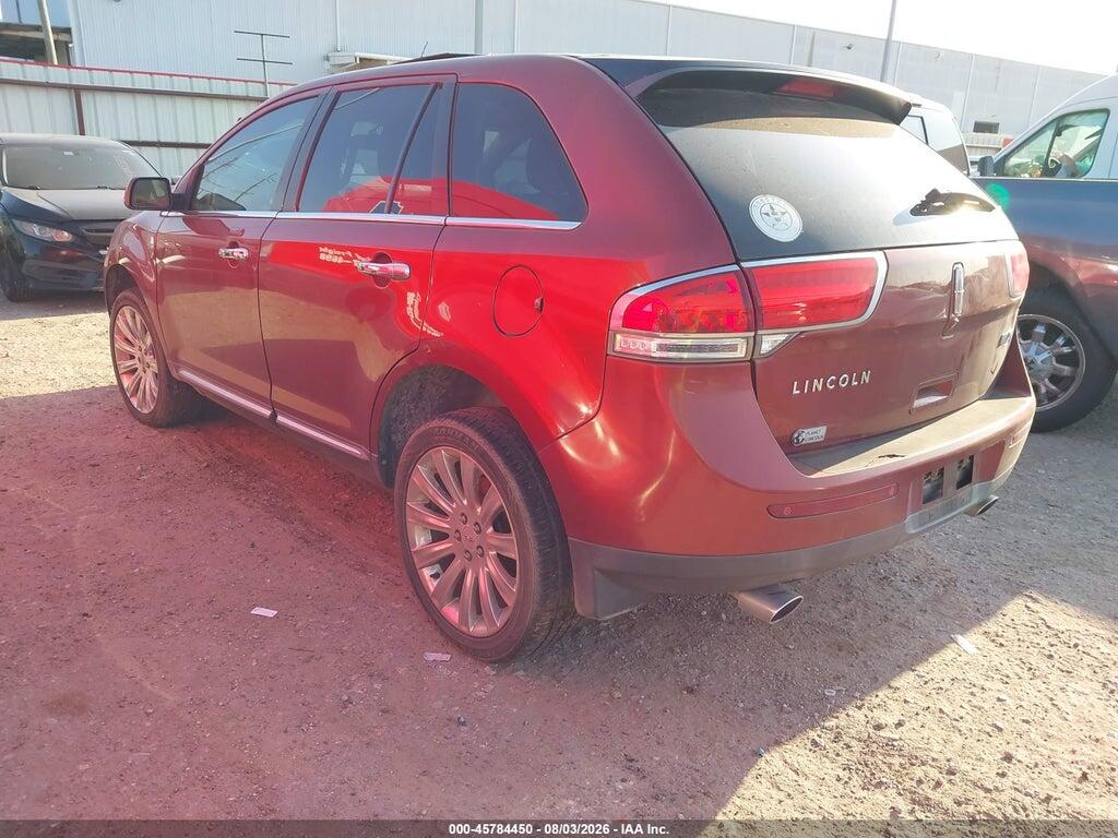 2LMDJ6JKXEBL09577 2014 LINCOLN MKX photo no. 3