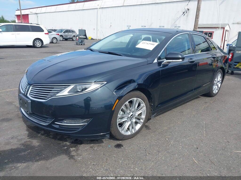 3LN6L2LU3ER820443 2014 LINCOLN MKZ HYBRID photo no. 2