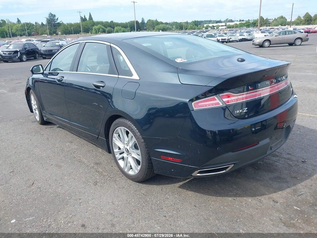 3LN6L2LU3ER820443 2014 LINCOLN MKZ HYBRID photo no. 3