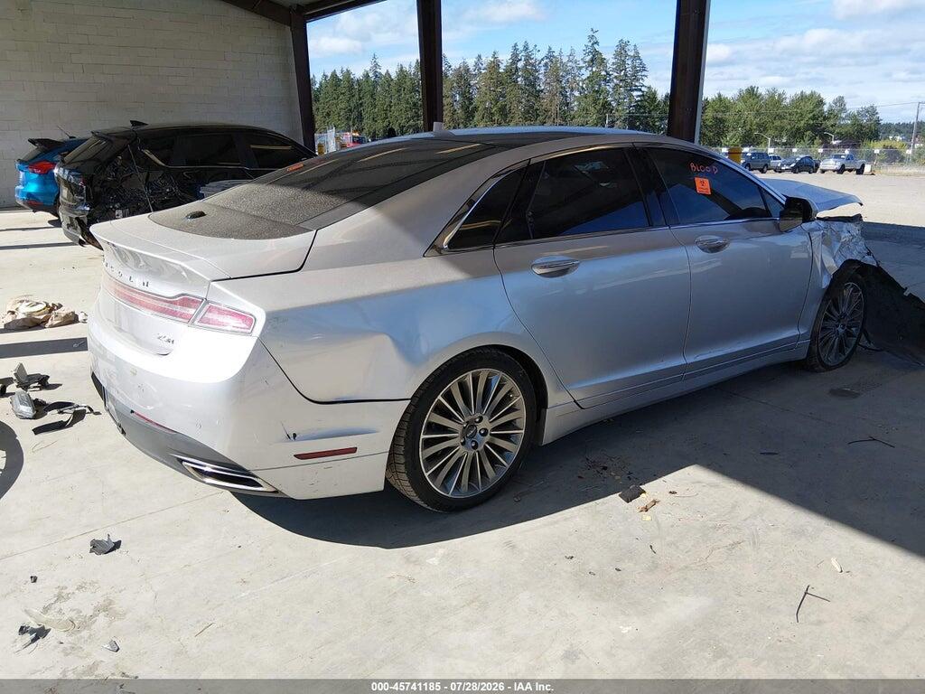 3LN6L2LU8ER805551 2014 LINCOLN MKZ HYBRID photo no. 4