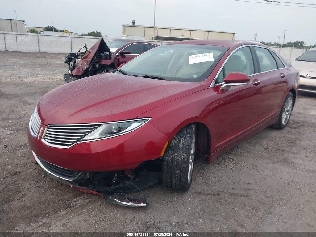 3LN6L2GK2ER825352 2014 LINCOLN MKZ photo no. 2