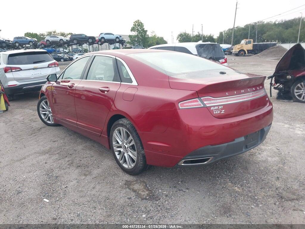 3LN6L2GK2ER825352 2014 LINCOLN MKZ photo no. 3