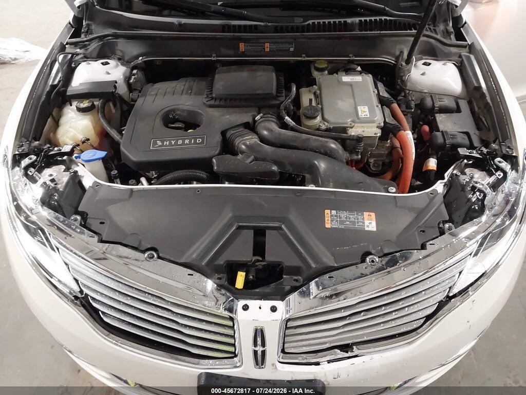 3LN6L2LU0ER822148 2014 LINCOLN MKZ HYBRID photo no. 10