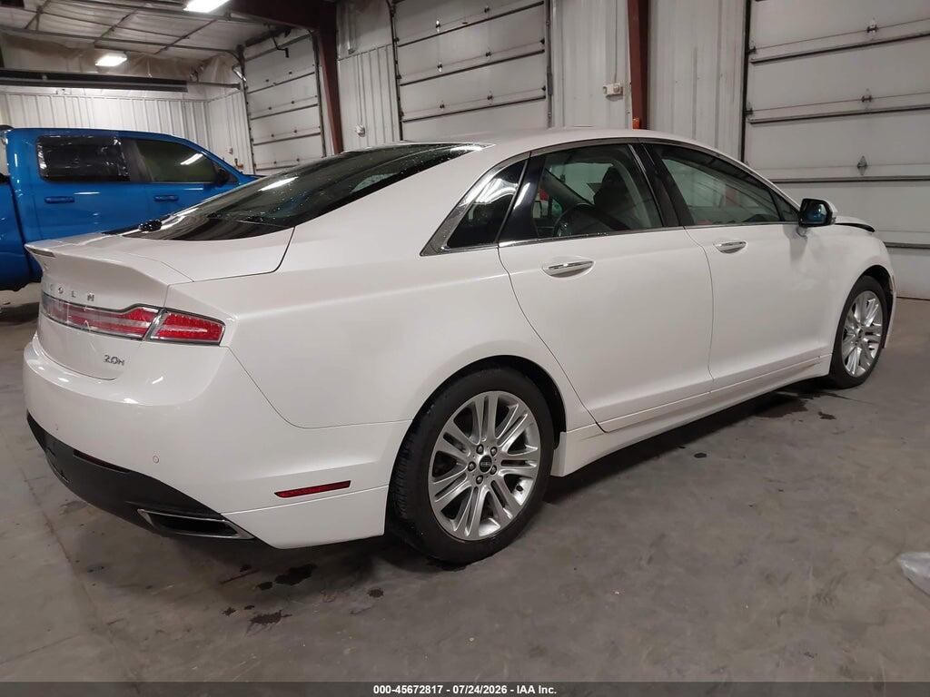 3LN6L2LU0ER822148 2014 LINCOLN MKZ HYBRID photo no. 4
