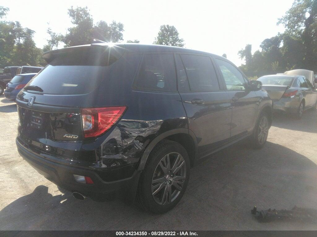 5FNYF8H53MB005376 2021 HONDA PASSPORT photo no. 4