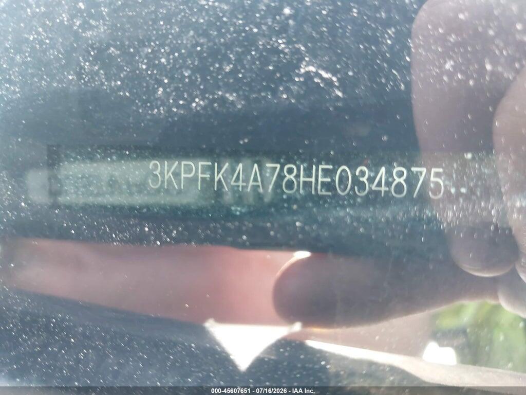 3KPFK4A78HE034875 2017 KIA FORTE photo no. 9