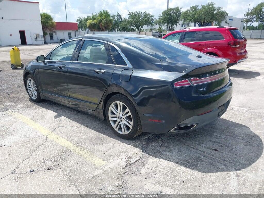 3LN6L2LU0ER805169 2014 LINCOLN MKZ HYBRID photo no. 3