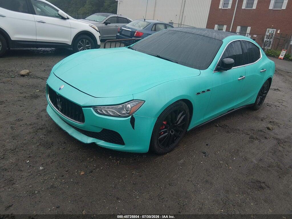ZAM57RTA4E1126496 2014 MASERATI GHIBLI photo no. 2