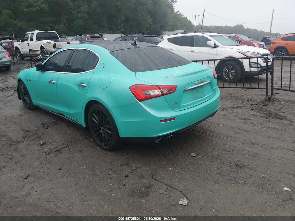 ZAM57RTA4E1126496 2014 MASERATI GHIBLI photo no. 3