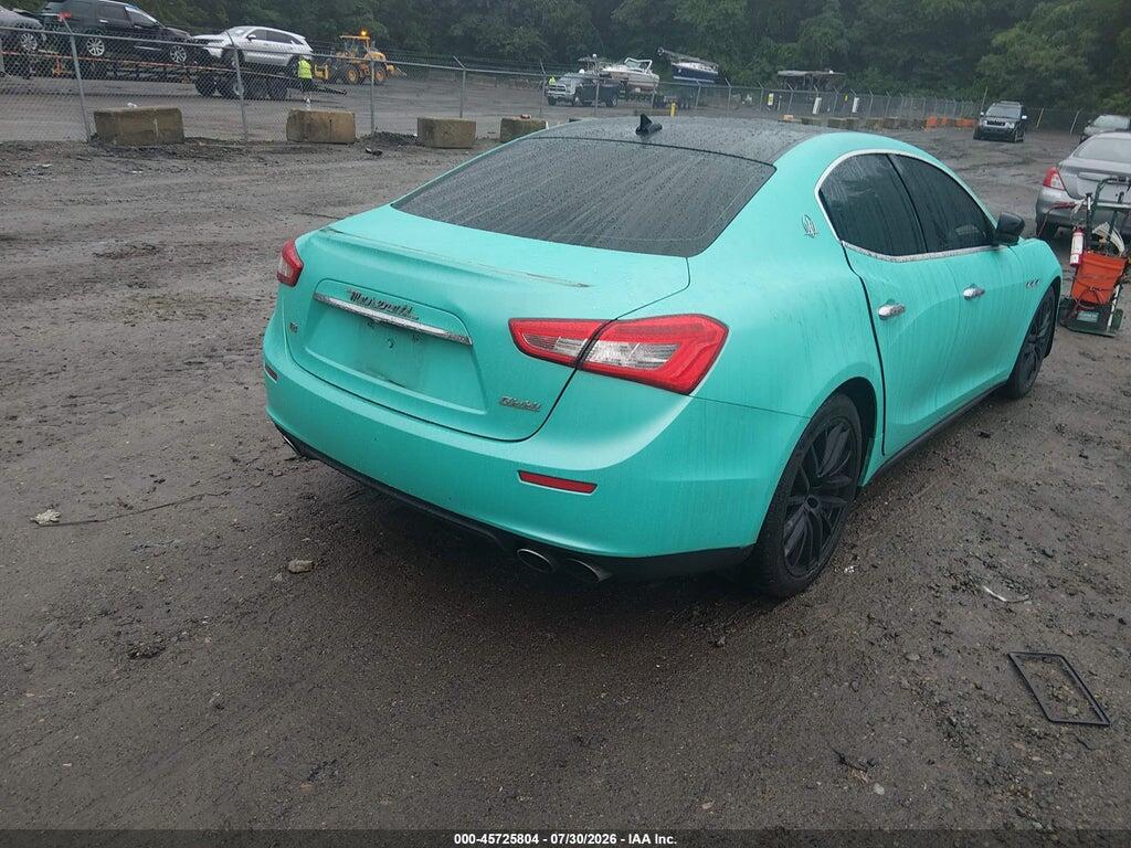 ZAM57RTA4E1126496 2014 MASERATI GHIBLI photo no. 4