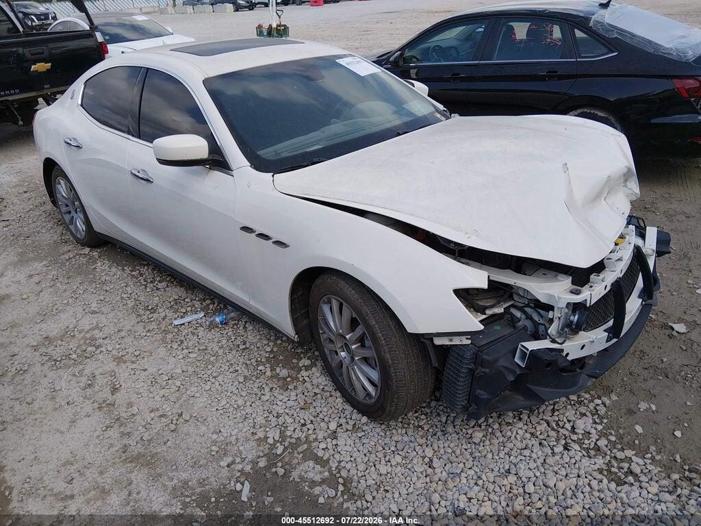 ZAM57XSA0E1090215 2014 MASERATI GHIBLI photo no. 1